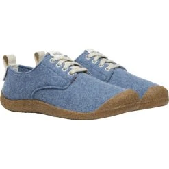 Keen Mosey Derby Chaussures Femme, Bleu -Boutique Merrell keen mosey derby shoes women blue felt birch 3