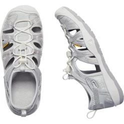 Keen Moxie Sandales Adolescents, Gris/blanc -Boutique Merrell keen moxie sandal sandals youth silver 5