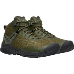 Keen NXIS EVO Mid WP Chaussures Homme, Olive -Boutique Merrell keen nxis evo mid wp shoes men forest night dark olive 3