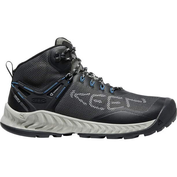 Keen Nxis Evo WP Chaussures Mi-hautes Homme, Gris/noir 2 Keen Nxis Evo WP Chaussures Mi-hautes Homme, Gris/noir – Image 2