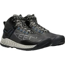 Keen Nxis Evo WP Chaussures Mi-hautes Homme, Gris/noir 9 Keen Nxis Evo WP Chaussures Mi-hautes Homme, Gris/noir -Boutique Merrell keen nxis evo wp mid shoes men magnet bright cobalt 4