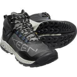 Keen Nxis Evo WP Chaussures Mi-hautes Homme, Gris/noir 11 Keen Nxis Evo WP Chaussures Mi-hautes Homme, Gris/noir -Boutique Merrell keen nxis evo wp mid shoes men magnet bright cobalt 6