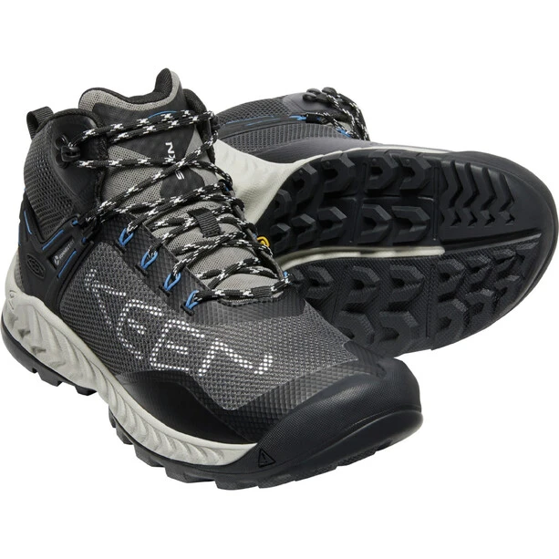 Keen Nxis Evo WP Chaussures Mi-hautes Homme, Gris/noir 6 Keen Nxis Evo WP Chaussures Mi-hautes Homme, Gris/noir – Image 6
