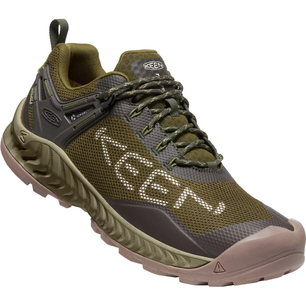 Keen Nxis Evo WP Shoes Men, Olive 1 Keen Nxis Evo WP Shoes Men, Olive