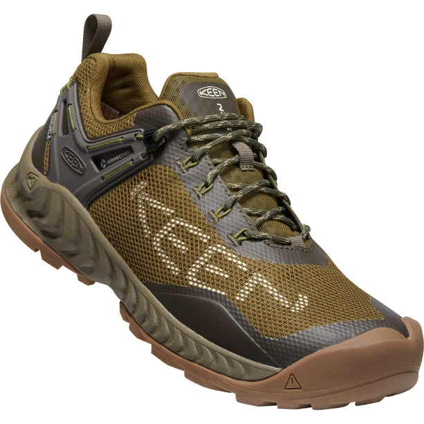 Keen Nxis Evo WP Shoes Men, Olive 2 Keen Nxis Evo WP Shoes Men, Olive – Image 2