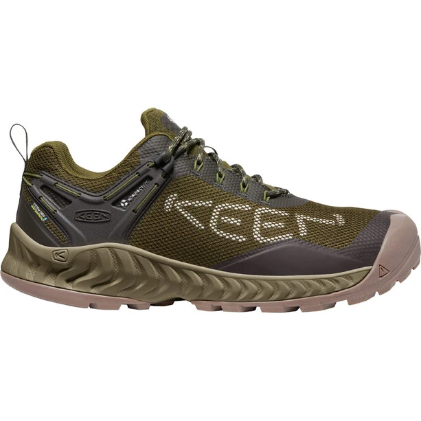Keen Nxis Evo WP Shoes Men, Olive 4 Keen Nxis Evo WP Shoes Men, Olive – Image 4