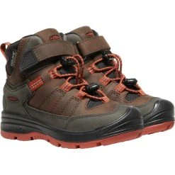 Keen Redwood Mid WP Chaussures Enfant, Marron 8 Keen Redwood Mid WP Chaussures Enfant, Marron -Boutique Merrell keen redwood mid wp shoes kids coffee bean picante 3