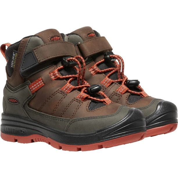 Keen Redwood Mid WP Chaussures Enfant, Marron 3 Keen Redwood Mid WP Chaussures Enfant, Marron â Image 3