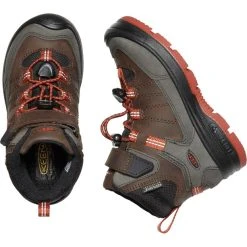 Keen Redwood Mid WP Chaussures Enfant, Marron 9 Keen Redwood Mid WP Chaussures Enfant, Marron -Boutique Merrell keen redwood mid wp shoes kids coffee bean picante 4