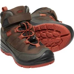Keen Redwood Mid WP Chaussures Enfant, Marron 10 Keen Redwood Mid WP Chaussures Enfant, Marron -Boutique Merrell keen redwood mid wp shoes kids coffee bean picante 5