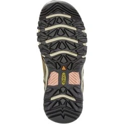 Keen Ridge Flex Mid WP Chaussures Femme, Marron/gris -Boutique Merrell keen ridge flex mid wp shoes women timberwolf brick dust 4