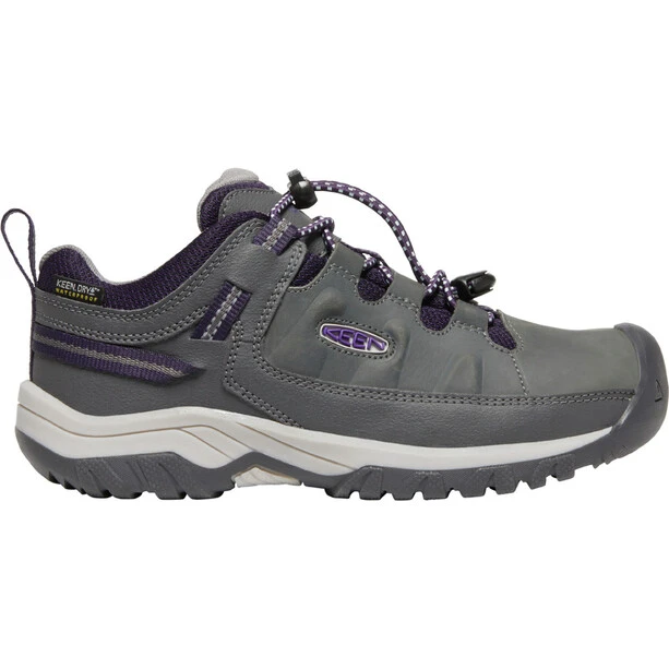 Keen Targhee Low WP Chaussures Adolescents, Gris 2 Keen Targhee Low WP Chaussures Adolescents, Gris – Image 2