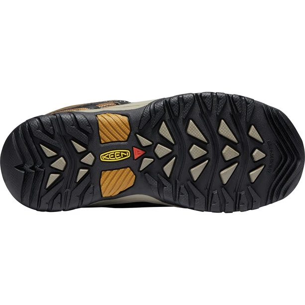 Keen Targhee Mid WP Chaussures Adolescents, Marron/noir 3 Keen Targhee Mid WP Chaussures Adolescents, Marron/noir – Image 3