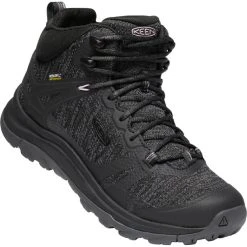 Keen Terradora II Mid WP Chaussures Femme, Noir/gris