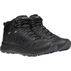Keen Terradora II Mid WP Chaussures Femme, Noir/gris -Boutique Merrell keen terradora ii wp mid shoes women black magnet 4