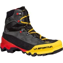 La Sportiva Aequilibrium LT GTX Chaussures Homme, Noir/jaune