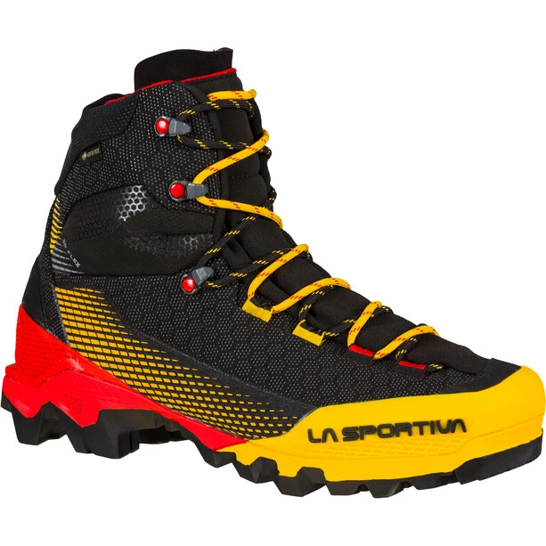 La Sportiva Aequilibrium ST GTX Chaussures Homme, Noir/jaune 1 La Sportiva Aequilibrium ST GTX Chaussures Homme, Noir/jaune
