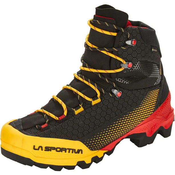 La Sportiva Aequilibrium ST GTX Chaussures Homme, Noir/jaune 2 La Sportiva Aequilibrium ST GTX Chaussures Homme, Noir/jaune – Image 2