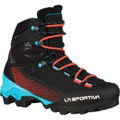 La Sportiva Aequilibrium ST GTX Chaussures Femme, Noir/turquoise
