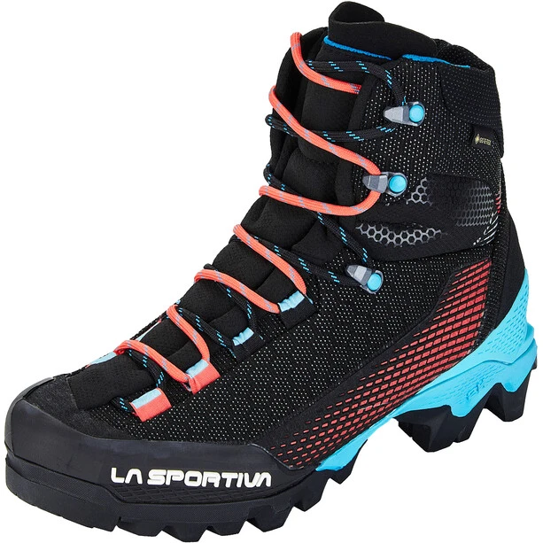 La Sportiva Aequilibrium ST GTX Chaussures Femme, Noir/turquoise 2 La Sportiva Aequilibrium ST GTX Chaussures Femme, Noir/turquoise – Image 2