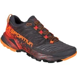 La Sportiva Akasha II Chaussures De Course Femme, Gris/orange