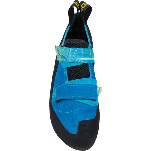 La Sportiva Aragon Chaussures D'Escalade Homme, Bleu/noir 2 La Sportiva Aragon Chaussures D'Escalade Homme, Bleu/noir – Image 2