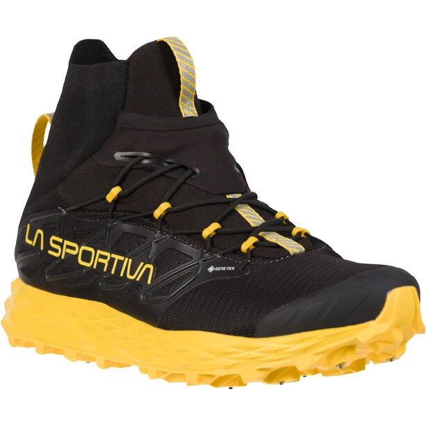 La Sportiva Blizzard GTX Chaussures De Course Sur Piste Homme, Noir/jaune 2 La Sportiva Blizzard GTX Chaussures De Course Sur Piste Homme, Noir/jaune – Image 2