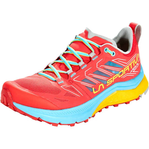 La Sportiva Jackal Chaussures De Course Femme, Rouge/bleu 2 La Sportiva Jackal Chaussures De Course Femme, Rouge/bleu – Image 2