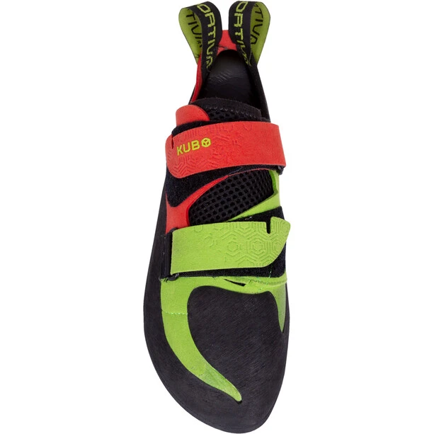 La Sportiva Kubo Chaussures D'escalade Homme, Rouge/vert 2 La Sportiva Kubo Chaussures D'escalade Homme, Rouge/vert – Image 2