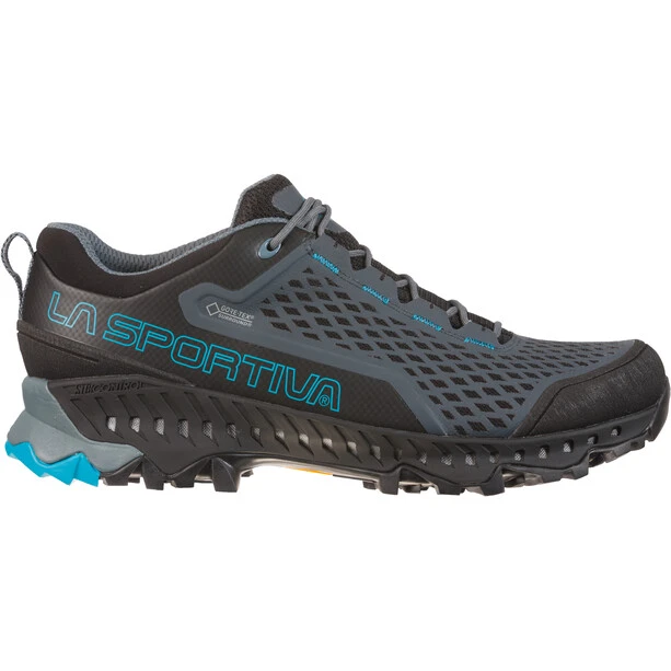 La Sportiva Spire GTX Chaussures Homme, Noir/bleu 3 La Sportiva Spire GTX Chaussures Homme, Noir/bleu – Image 3