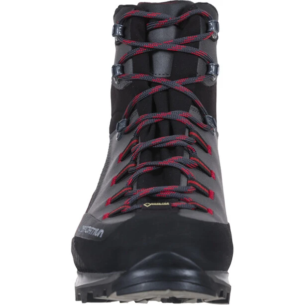 La Sportiva Trango TRK Leather GTX Chaussures Homme, Gris/rouge 4 La Sportiva Trango TRK Leather GTX Chaussures Homme, Gris/rouge – Image 4