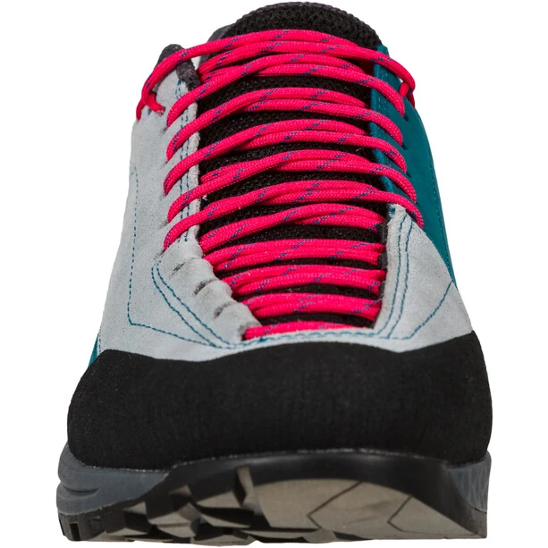 La Sportiva TX Guide Chaussures En Cuir Femme, Gris/turquoise 4 La Sportiva TX Guide Chaussures En Cuir Femme, Gris/turquoise – Image 4