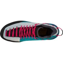 La Sportiva TX Guide Chaussures En Cuir Femme, Gris/turquoise 11 La Sportiva TX Guide Chaussures En Cuir Femme, Gris/turquoise -Boutique Merrell la sportiva tx guide leather shoes women cloud love potion 6