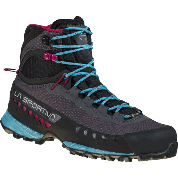 La Sportiva TXS GTX Chaussures Femme, Gris/turquoise 1 La Sportiva TXS GTX Chaussures Femme, Gris/turquoise