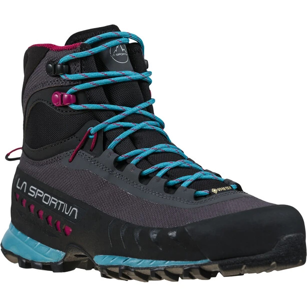 La Sportiva TXS GTX Chaussures Femme, Gris/turquoise 2 La Sportiva TXS GTX Chaussures Femme, Gris/turquoise – Image 2