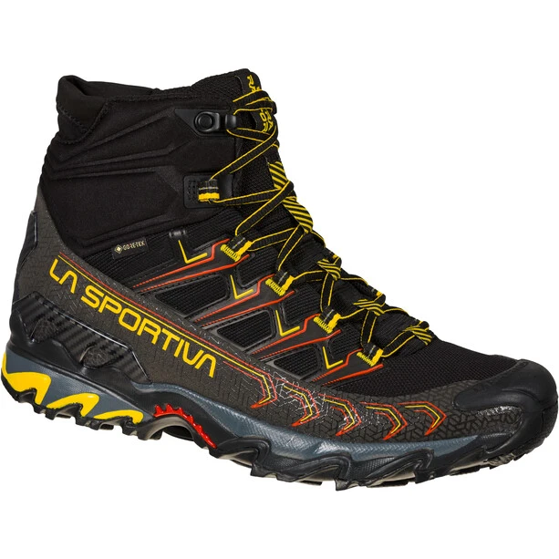 La Sportiva Ultra Raptor II Mid GTX Chaussures Homme, Noir/jaune 1 La Sportiva Ultra Raptor II Mid GTX Chaussures Homme, Noir/jaune