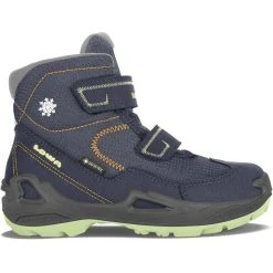 Lowa Milo GTX Chaussures Mi-hautes Enfant, Bleu