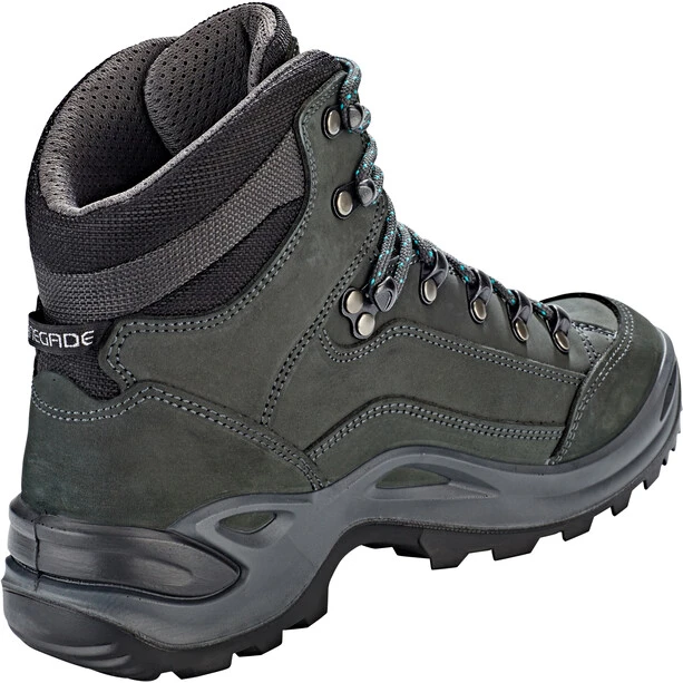 Lowa Renegade GTX Chaussures Mi-Hautes Femme, Bleu Pétrole/gris 2 Lowa Renegade GTX Chaussures Mi-Hautes Femme, Bleu Pétrole/gris – Image 2