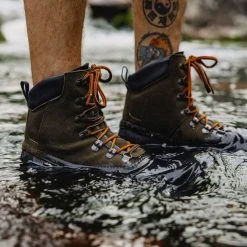 Lundhags Tjakke Bottes Mi-hautes, Vert/noir -Boutique Merrell lundhags tjakke mid boots tea green black 3