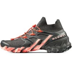 Mammut Aegility Pro Mid Shoes Women, Noir/rouge