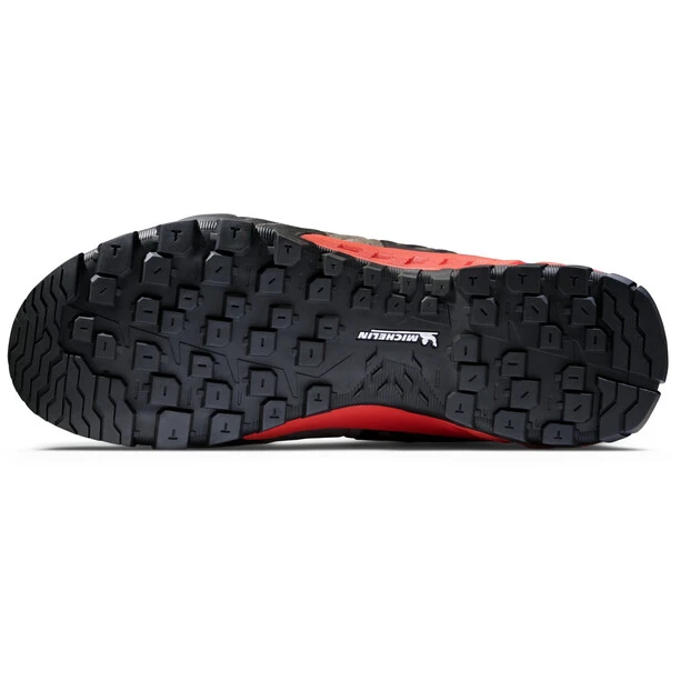 Mammut Alnasca Pro II Mid GTX Chaussures Femme, Gris/rouge 3 Mammut Alnasca Pro II Mid GTX Chaussures Femme, Gris/rouge – Image 3