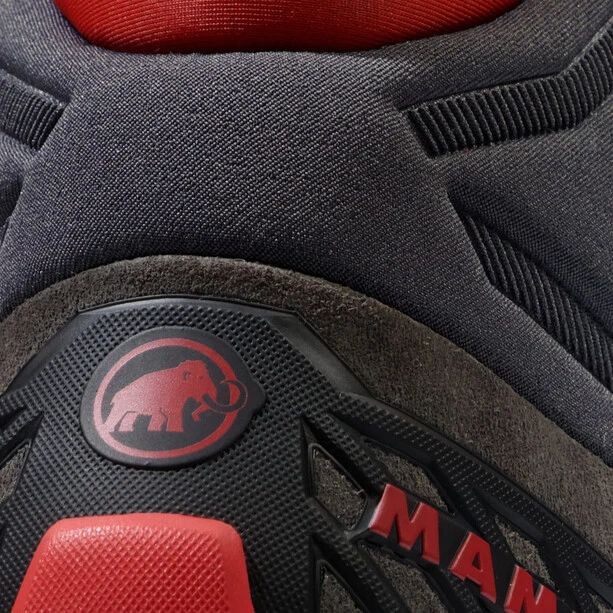 Mammut Alnasca Pro II Mid GTX Chaussures Femme, Gris/rouge 5 Mammut Alnasca Pro II Mid GTX Chaussures Femme, Gris/rouge – Image 5