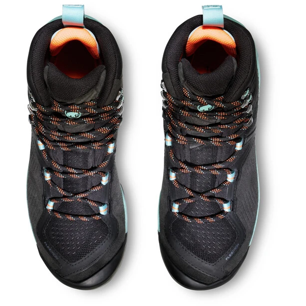 Mammut Sapuen High GTX Chaussures Femme, Noir 4 Mammut Sapuen High GTX Chaussures Femme, Noir – Image 4