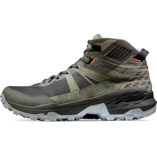 Mammut Sertig II Mid GTX Chaussures Homme, Olive/gris 1 Mammut Sertig II Mid GTX Chaussures Homme, Olive/gris