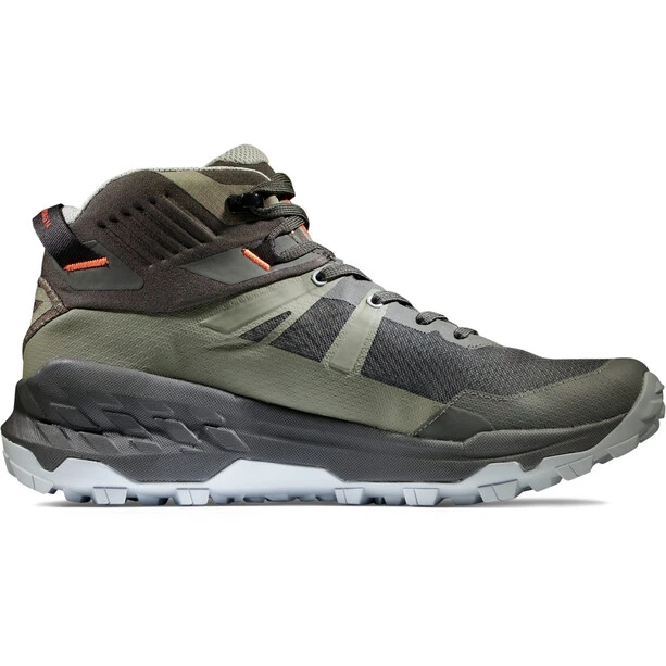 Mammut Sertig II Mid GTX Chaussures Homme, Olive/gris 2 Mammut Sertig II Mid GTX Chaussures Homme, Olive/gris – Image 2