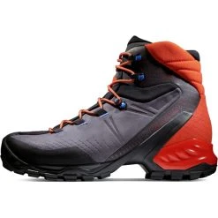 Mammut Trovat Tour High GTX Chaussures Homme, Gris/orange