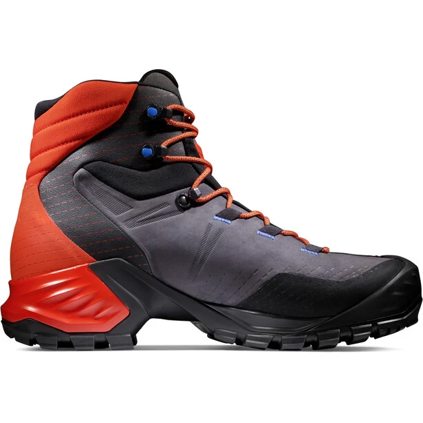 Mammut Trovat Tour High GTX Chaussures Homme, Gris/orange 2 Mammut Trovat Tour High GTX Chaussures Homme, Gris/orange – Image 2
