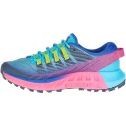 Merrell Agility Peak 4 Chaussures Femme, Turquoise/violet -Boutique Merrell merrell agility peak 4 shoes women atoll 3