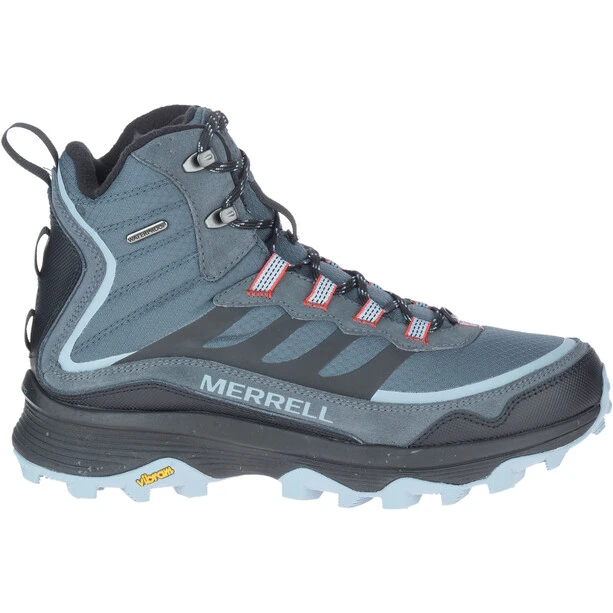 Merrell Moab Speed Thermo WP Chaussures Mi-hautes Homme, Gris 2 Merrell Moab Speed Thermo WP Chaussures Mi-hautes Homme, Gris – Image 2