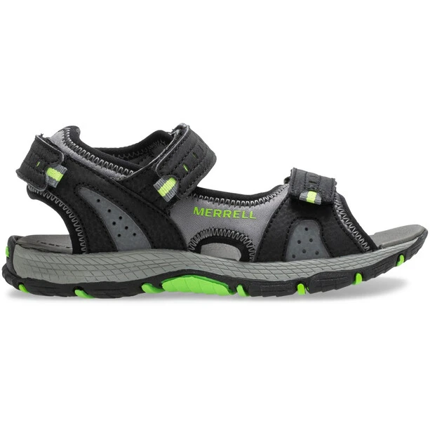 Merrell Panther 2.0 Sandales Enfant, Noir/gris 2 Merrell Panther 2.0 Sandales Enfant, Noir/gris – Image 2